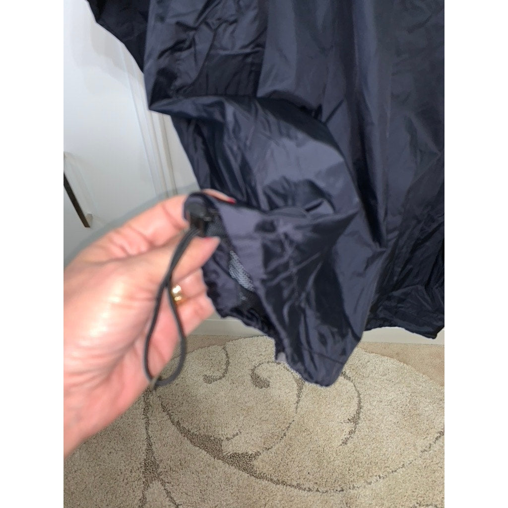 Nautica Competition Men's Black Windbreaker Jacket Size Large Casual