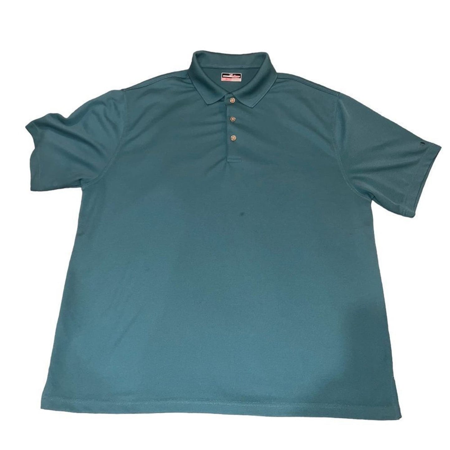 Men's Grand Slam Green Polo 2XB