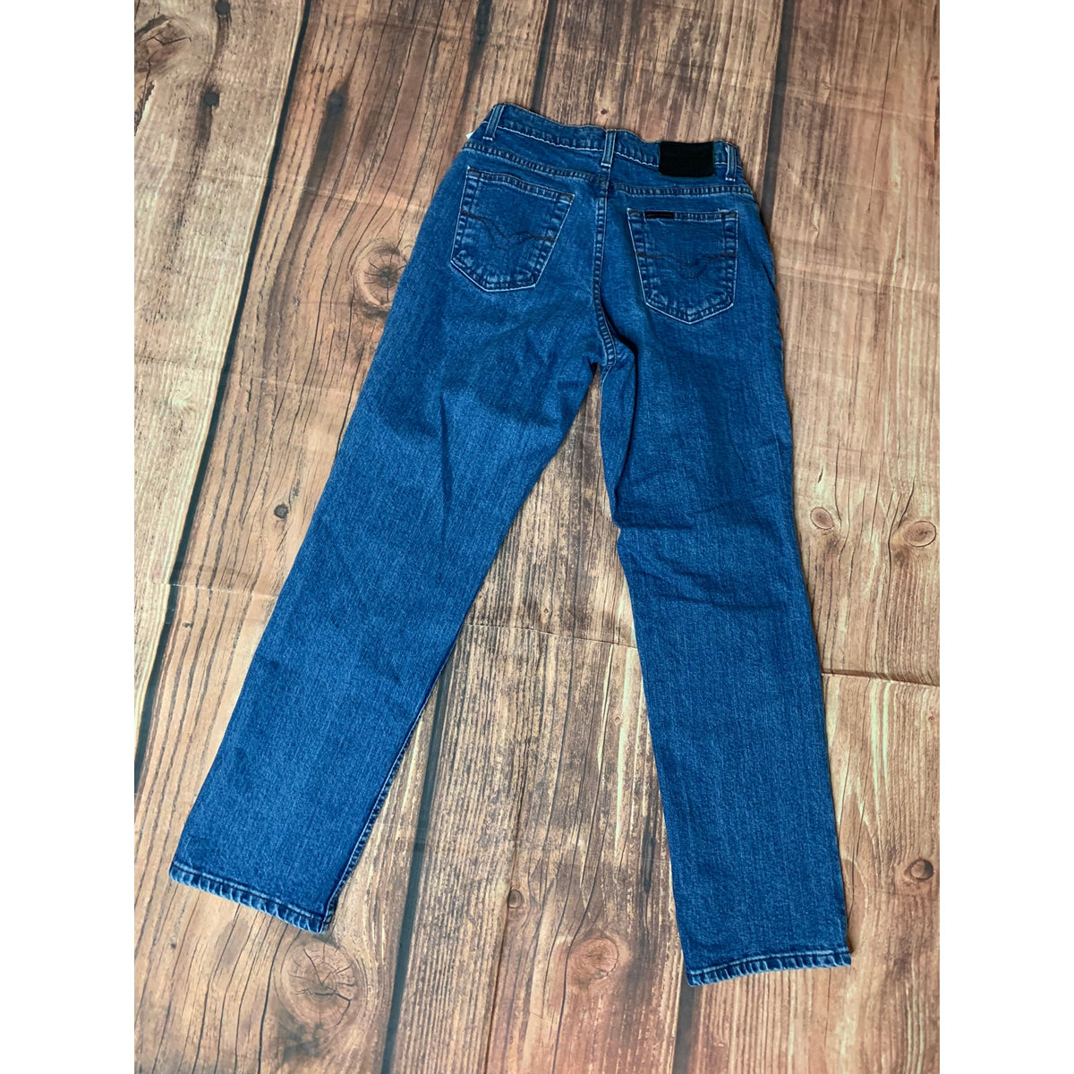 Harley-Davidson Jeans Womens Size 6 Petite Blue Straight Leg 5-Pocket