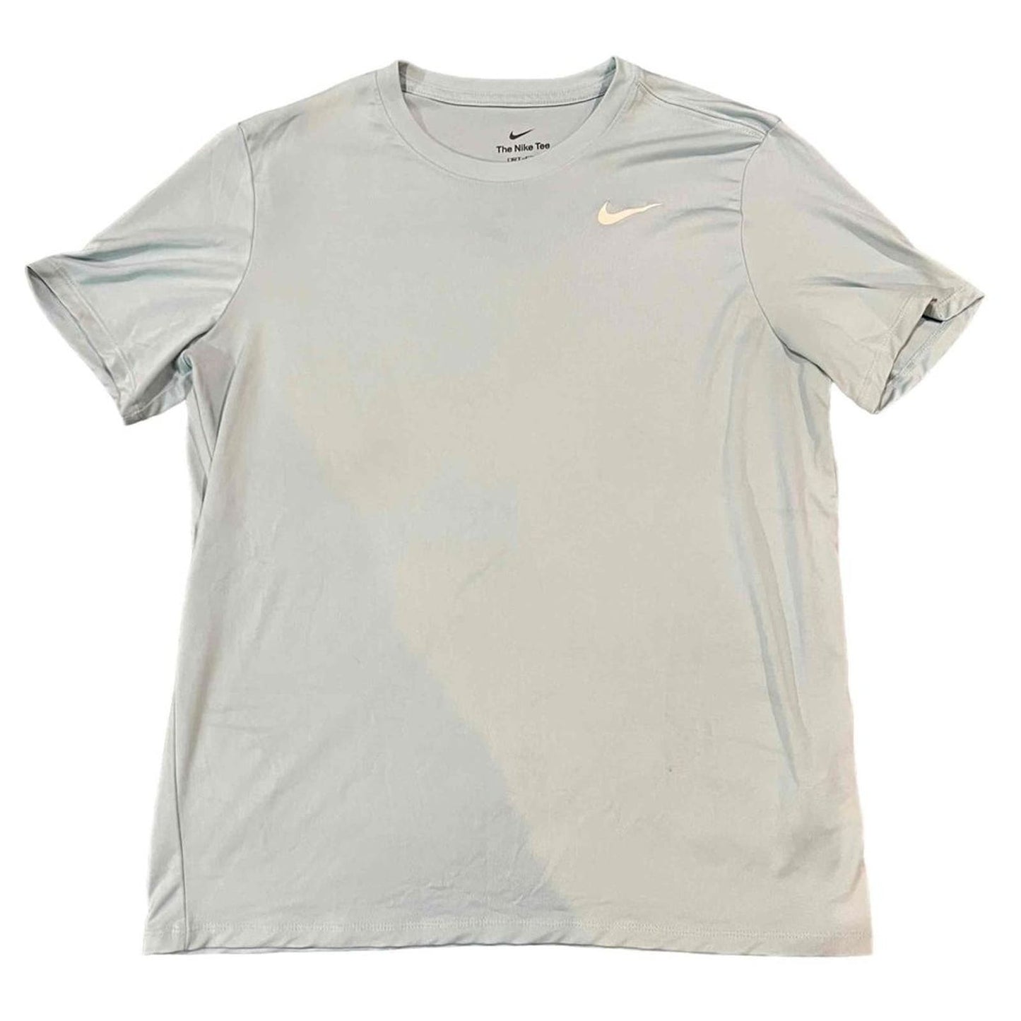 Nike Dri-Fit Women's Light Blue Short Sleeve Athletic T-Shirt Size Large