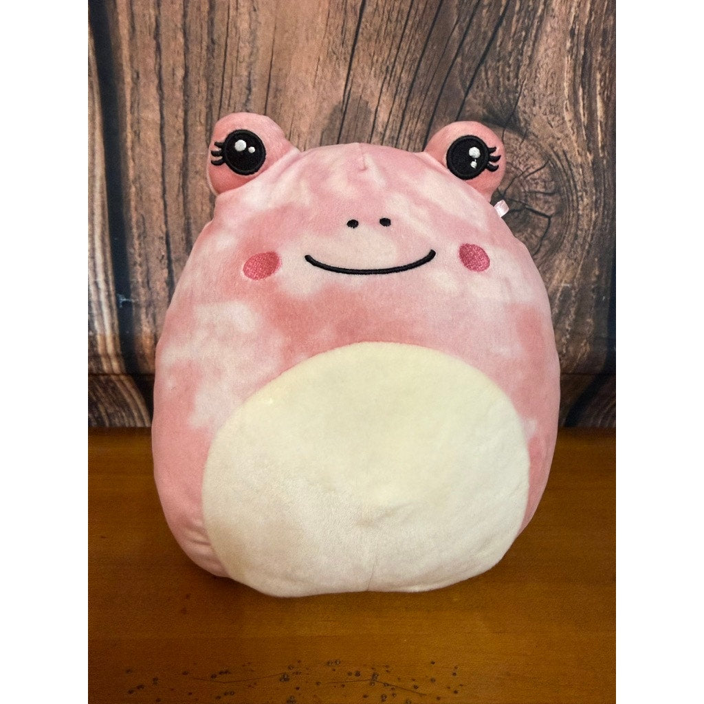 Squishmallow Fanina the Frog 8" Pink Plush Toy Soft Cuddly Gift