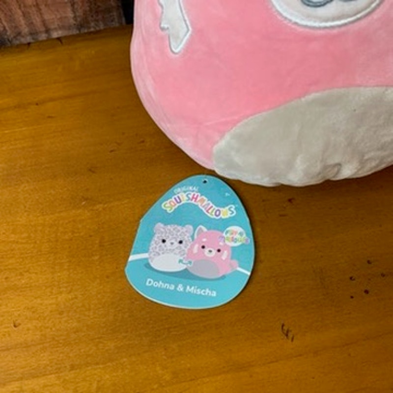 NWT Squishmallows Flip-A-Mallow 8" Reversible Donna & Mischa