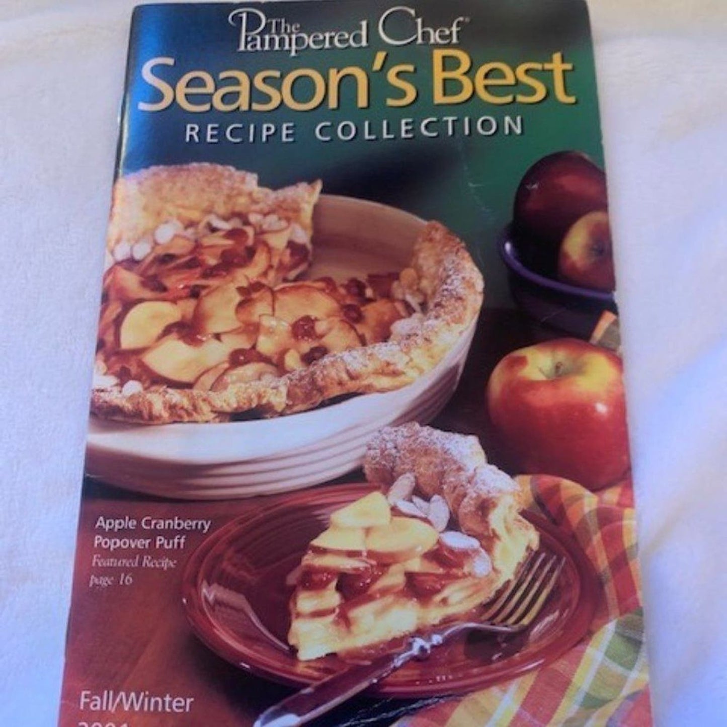 Set 4 Pampered Chef Season's Best Recipe books