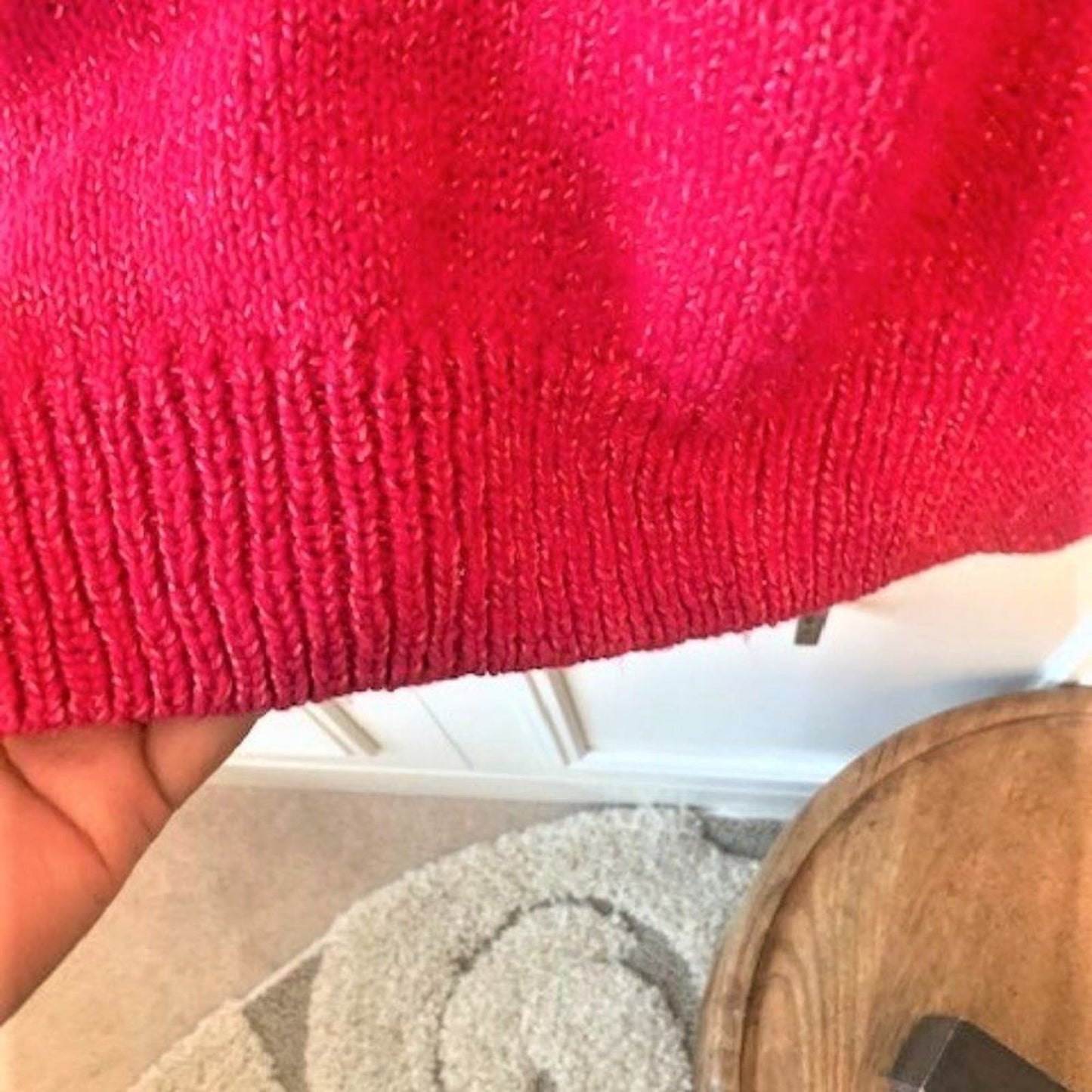 CBI fuschia/pink long sleeved sweater L