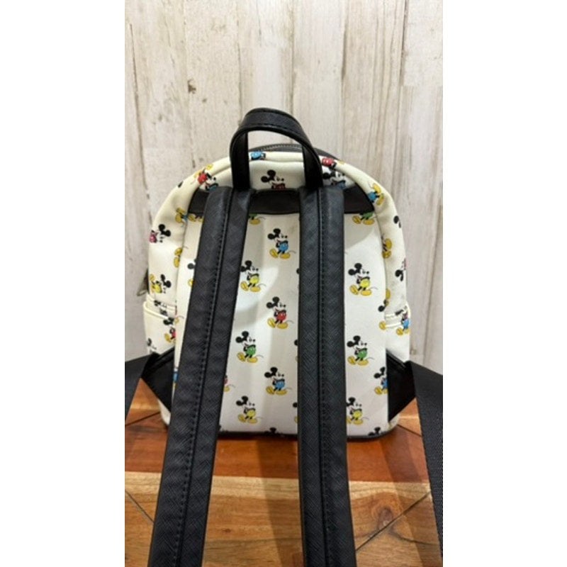 Disney Parks Loungefly Mickey Mouse Allover Mini Backpack Limited Edition