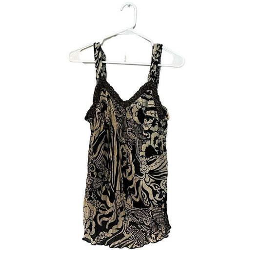 NWT Apt 9 Y2K Style Embellished Dressy Tank Top Size Medium