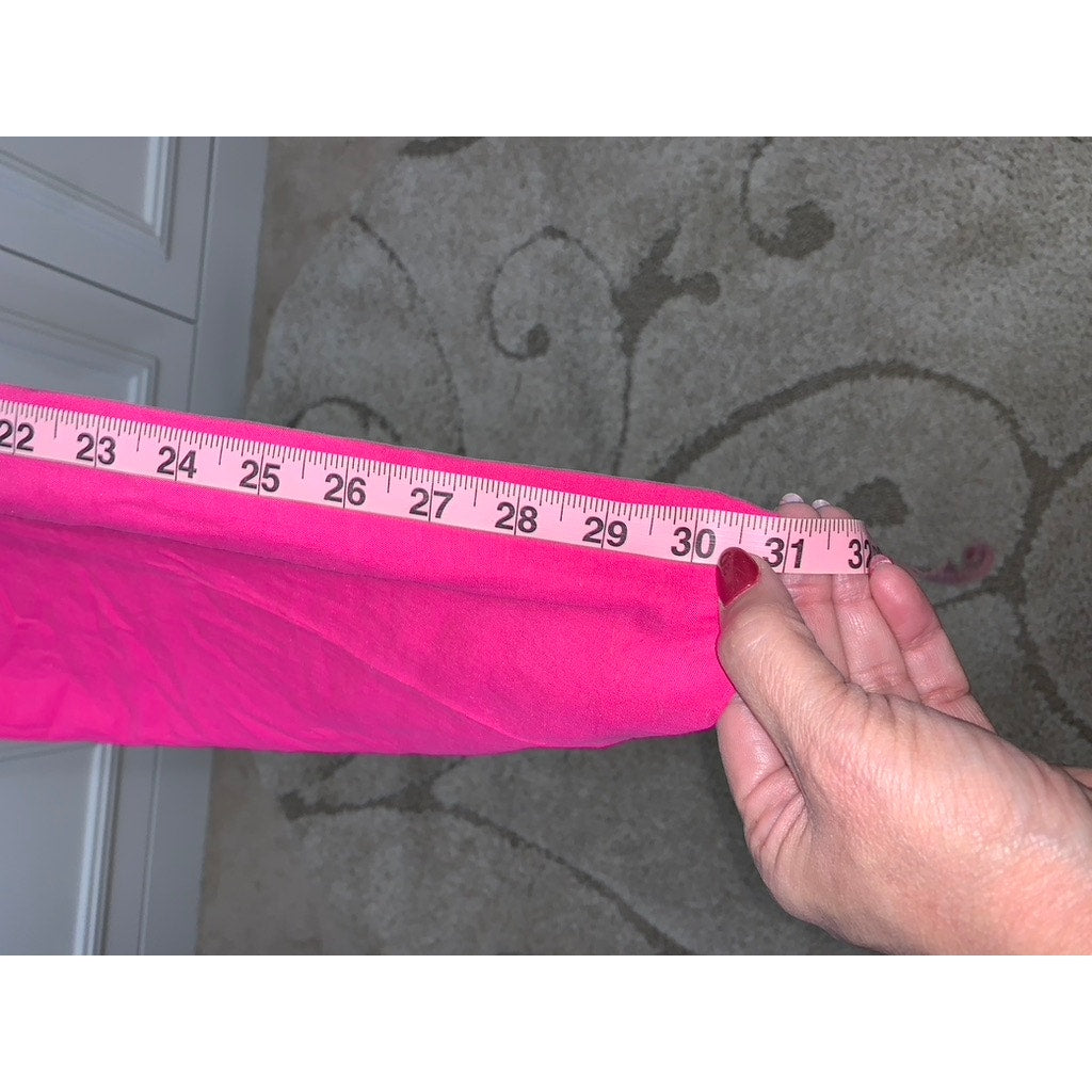 Kim Rogers Women's Pink Silk Blend Dress Pants Size Medium Casual