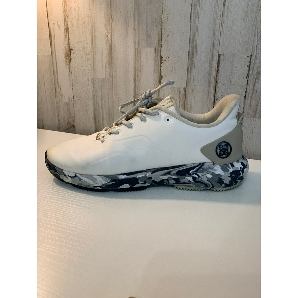 G/FORE MG4+ Men's Spikeless Golf Shoes Camo White/Gray 10