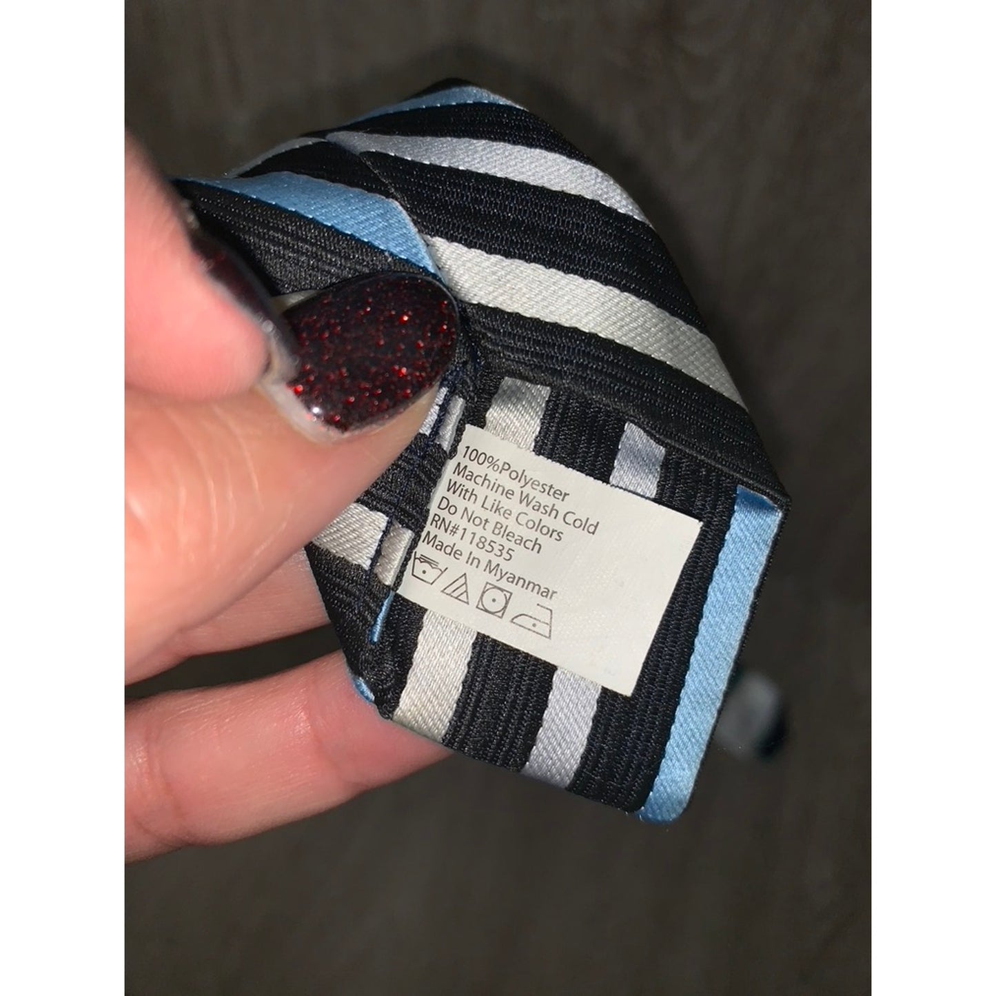 Boys Multicolor Striped Bow Tie & Neck Tie Set Formal Occasion