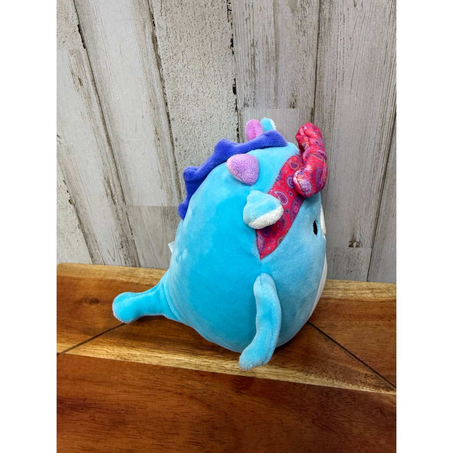 Squishmallows Tatiana the Teal Blue Dragon Plush Medium 6" Toy