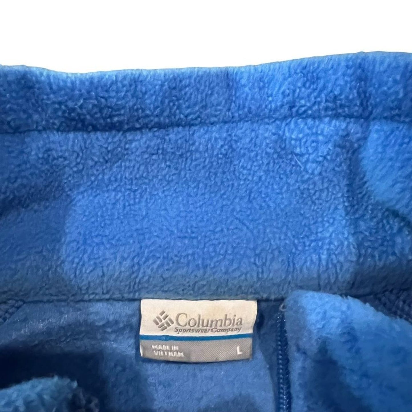 Columbia Women’s Blue Fleece Jacket Size Large