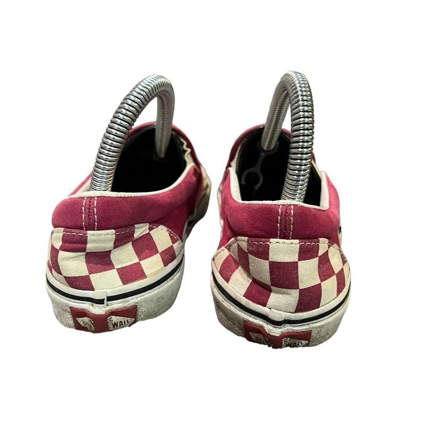 Vans Slip-On "Dry Rose" Checkered Sneakers Men's 4.5 / Women's 6.0