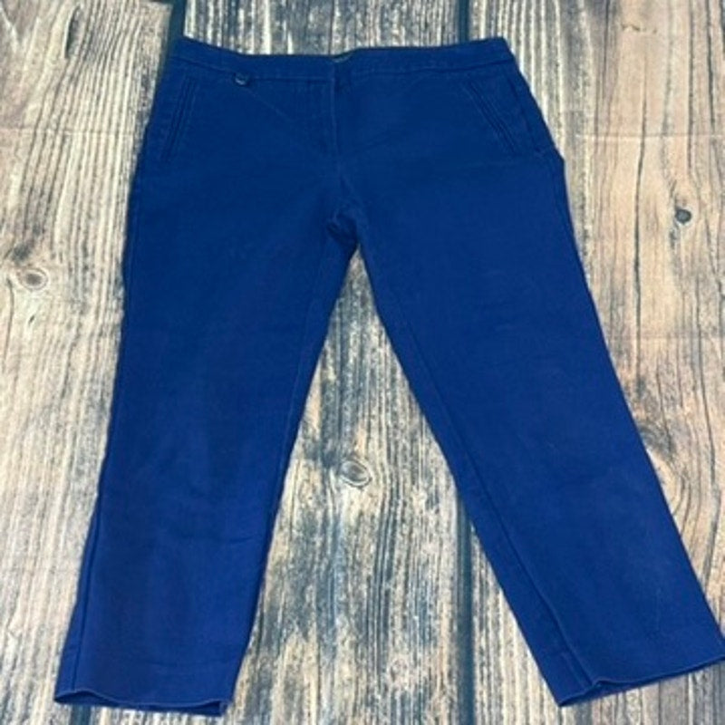 Adrianna Papell Women's Size 4 Blue Stretch Dress Pants Casual