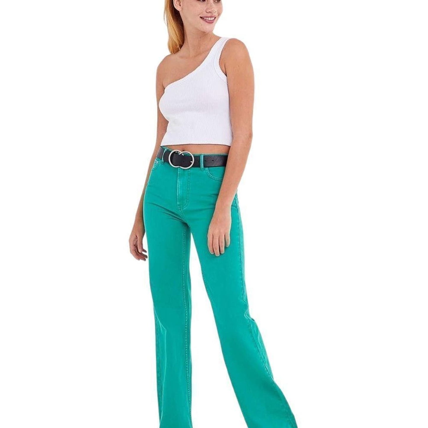 BDG High Rise Flare Jeans - Emerald - Size 26