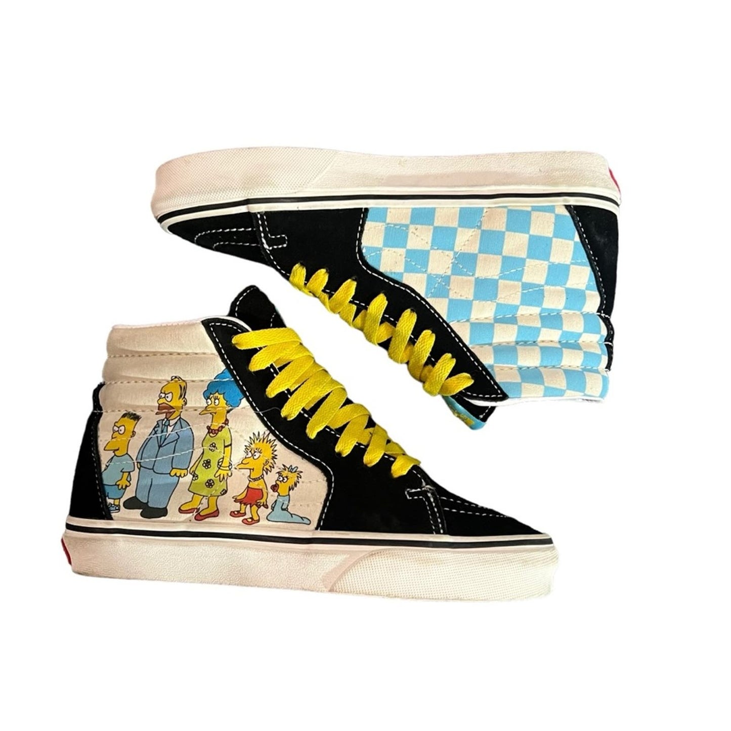 Vans x The Simpsons Family Portrait Sk8-Hi Shoe Men's 4 / Women's 5.5