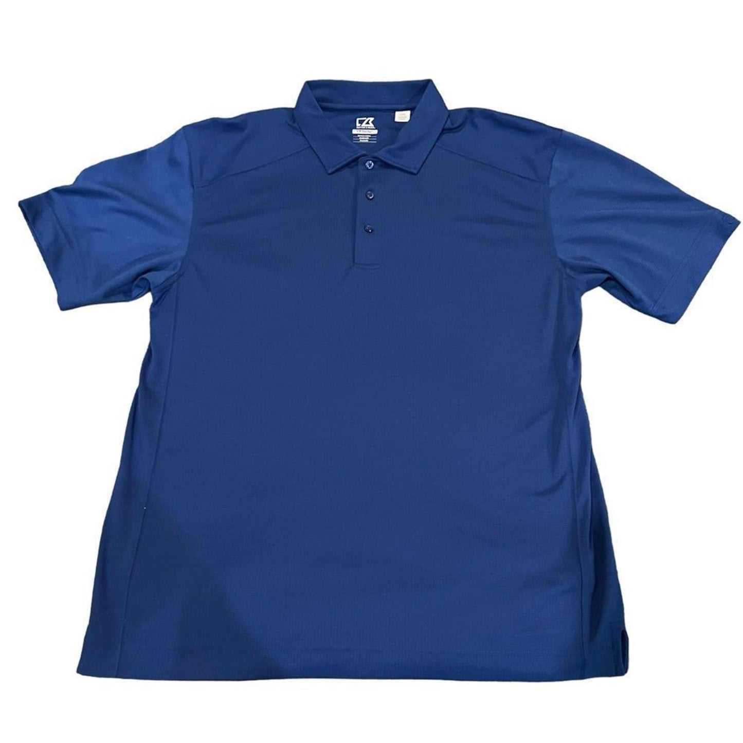 Cutter & Buck Mens CB DryTec Championship Polo/Golf shirt Blue - Size Large