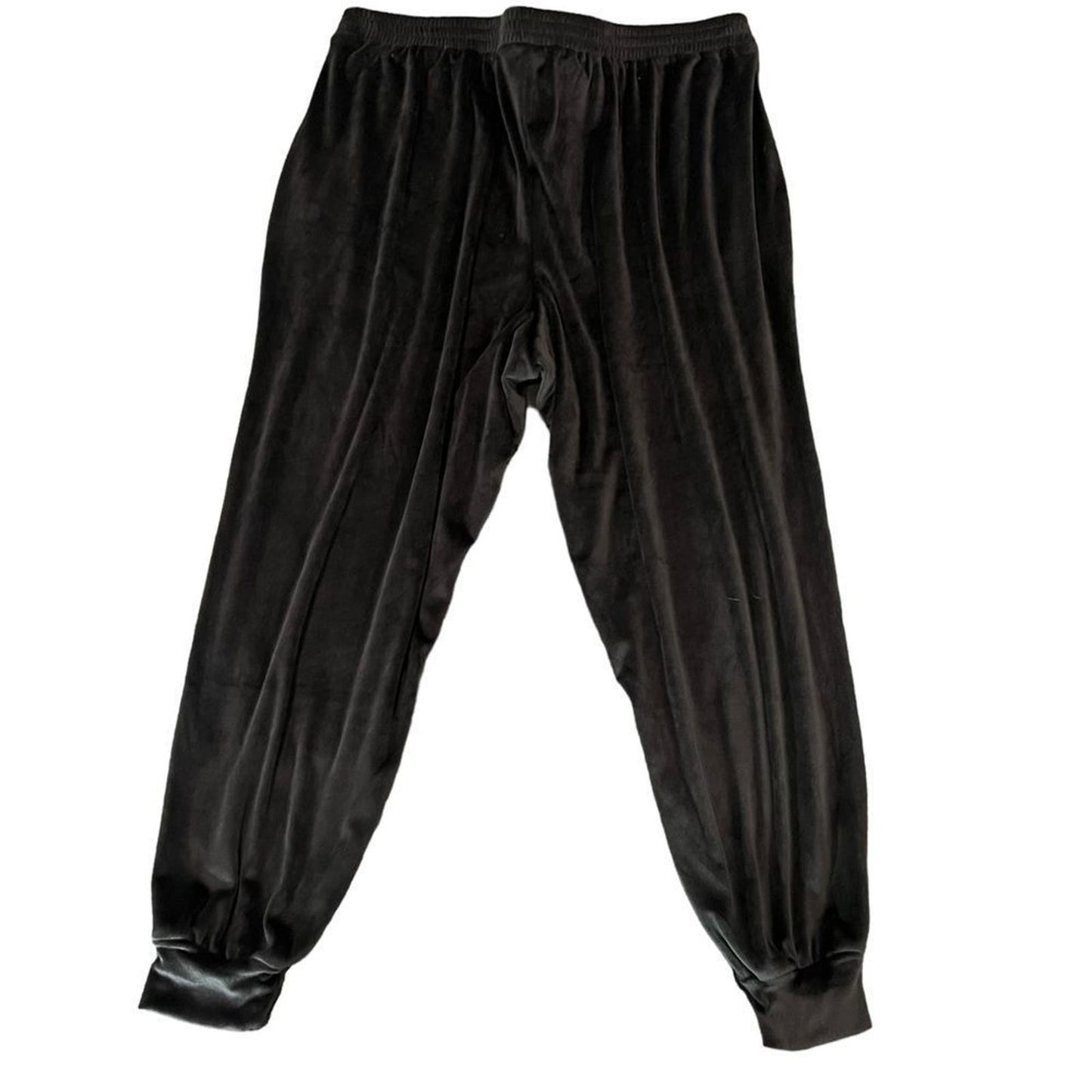 NWT SKIMS Black Velour Joggers Size 4XL