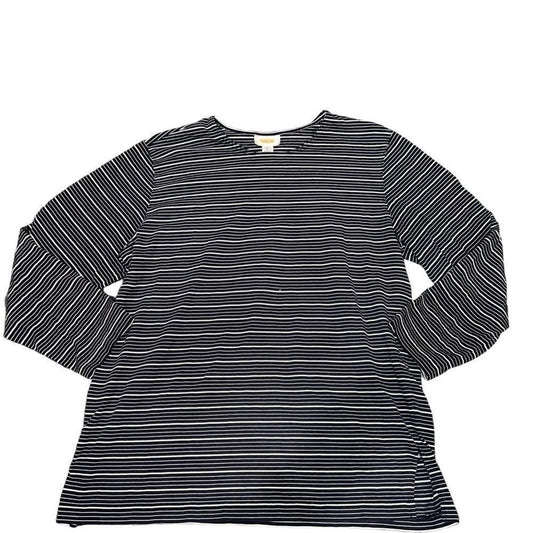 Talbots Navy/White Blue Striped Long Sleeve Top XL