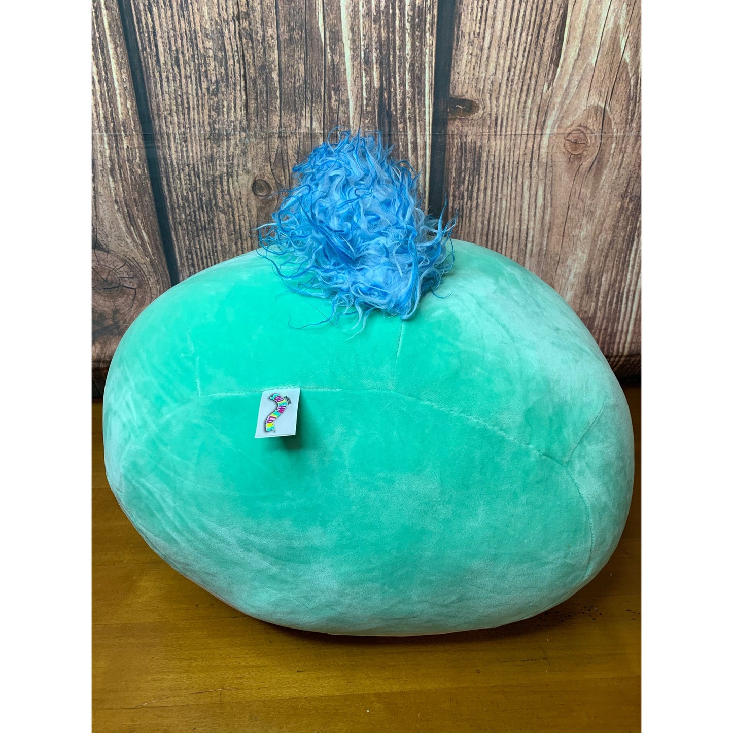 NWT Squishmallows Rienne Teal Fox Plush Stuffed Animal 16in