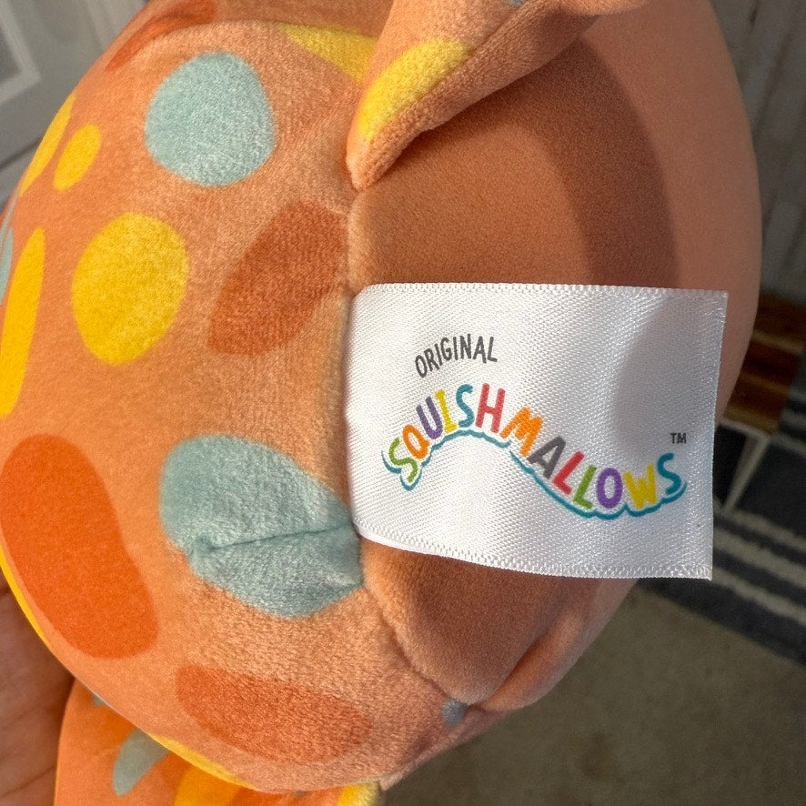 Squishmallows 8" Ludovica the Stingray Pink Plush Toy