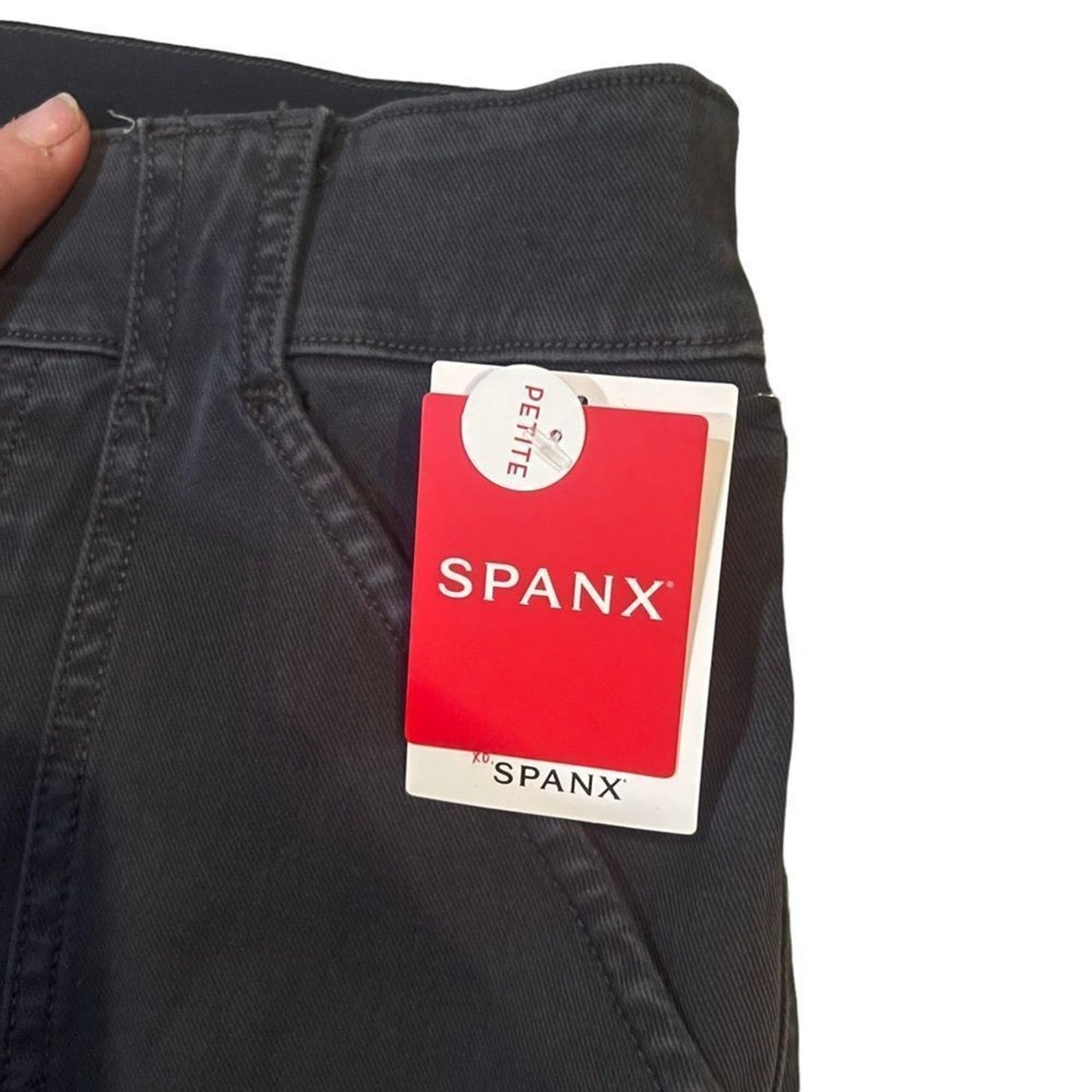 NWT SPANX Stretch Twill Ankle Cargo Pant Size Medium