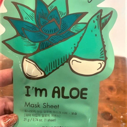 NEW Set 6 Tonymoly moisturizing ALOE mask sheets