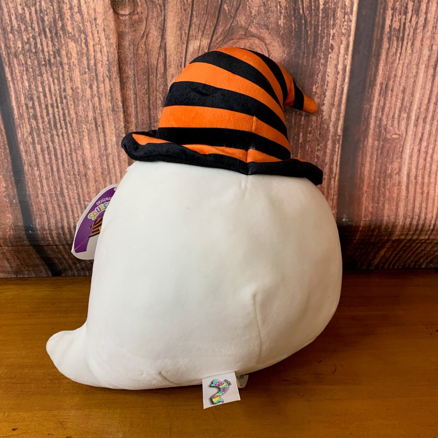 NWT Squishmallows Grace the Ghost Halloween Plush White Boo 8 in