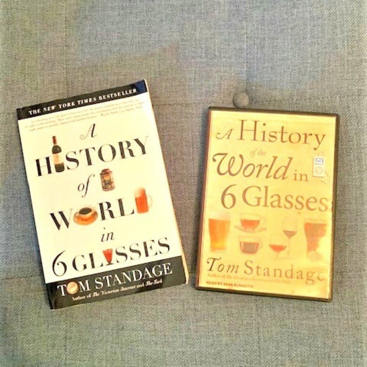 History of the World in 6 Glasses Set of 2 (inc book & DVD)