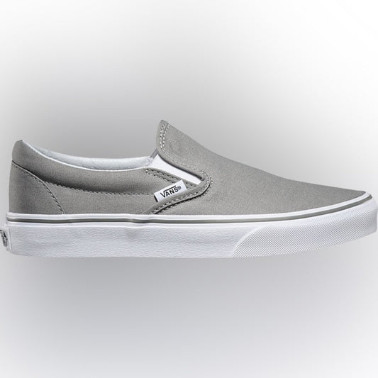 Vans Classic Slip-on 'Drizzle/True White' Low Top Shoe - Men's 5.5 / Women's 7