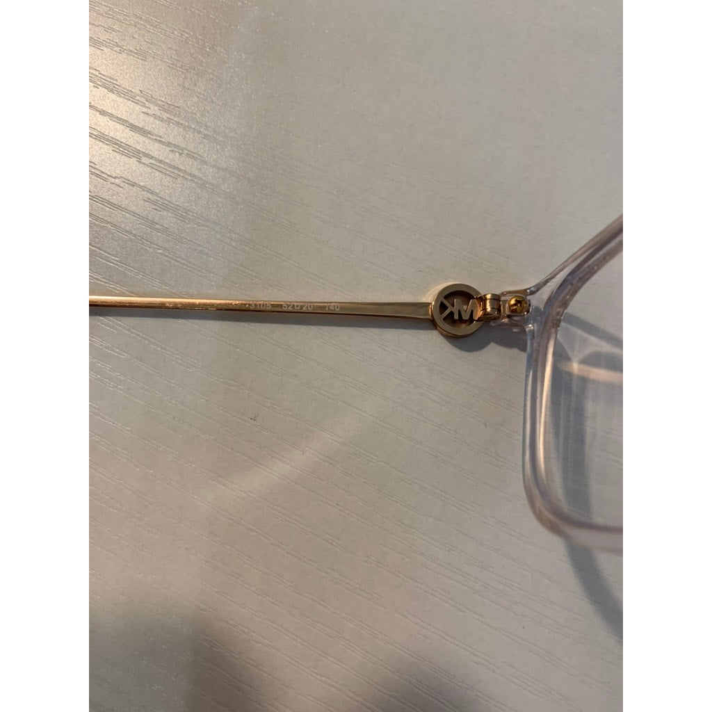 Michael Kors Eyeglass Frames Womens Clear Full Rim 52-20-140