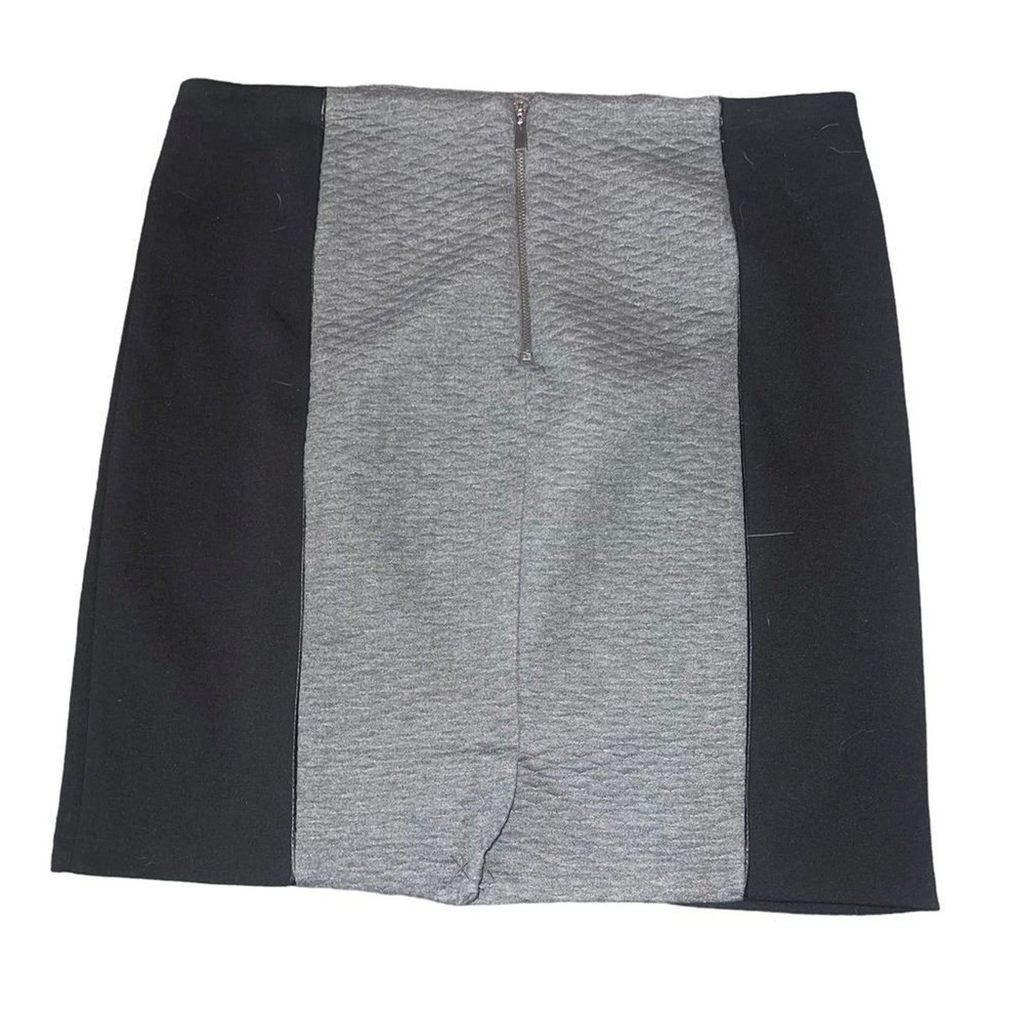 Laundry by Shelli Segal Skirt Womens Size 10 Gray Black Colorblock Pencil