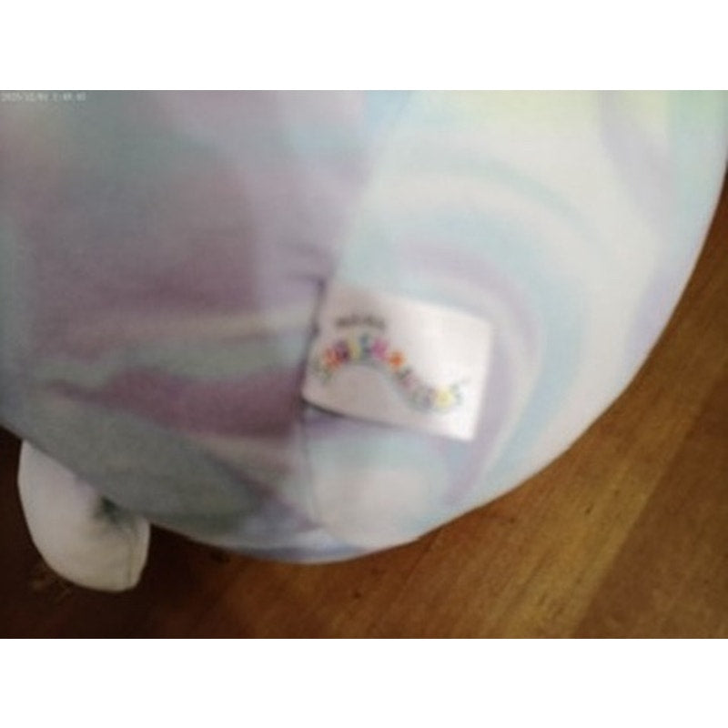 Squishmallows Laslow Beluga Whale Plush Pastel Swirl 12"