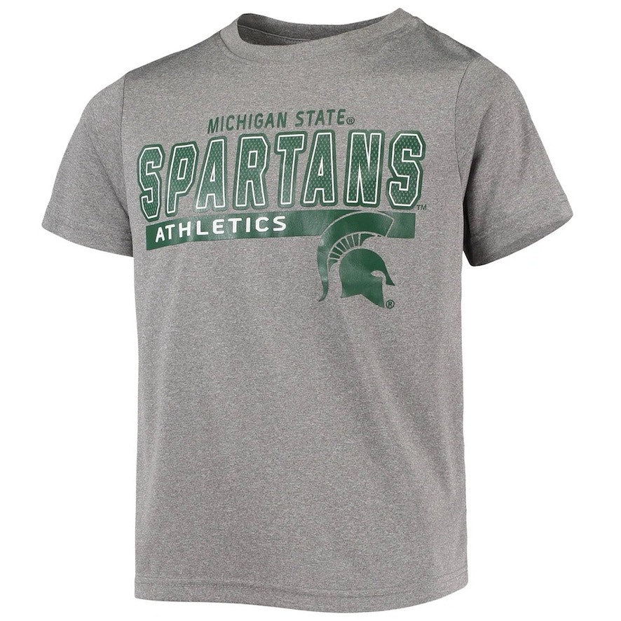 NWT Team Athletics Heather Gray DRI-FIT Michigan State Spartans Athletics TShirt