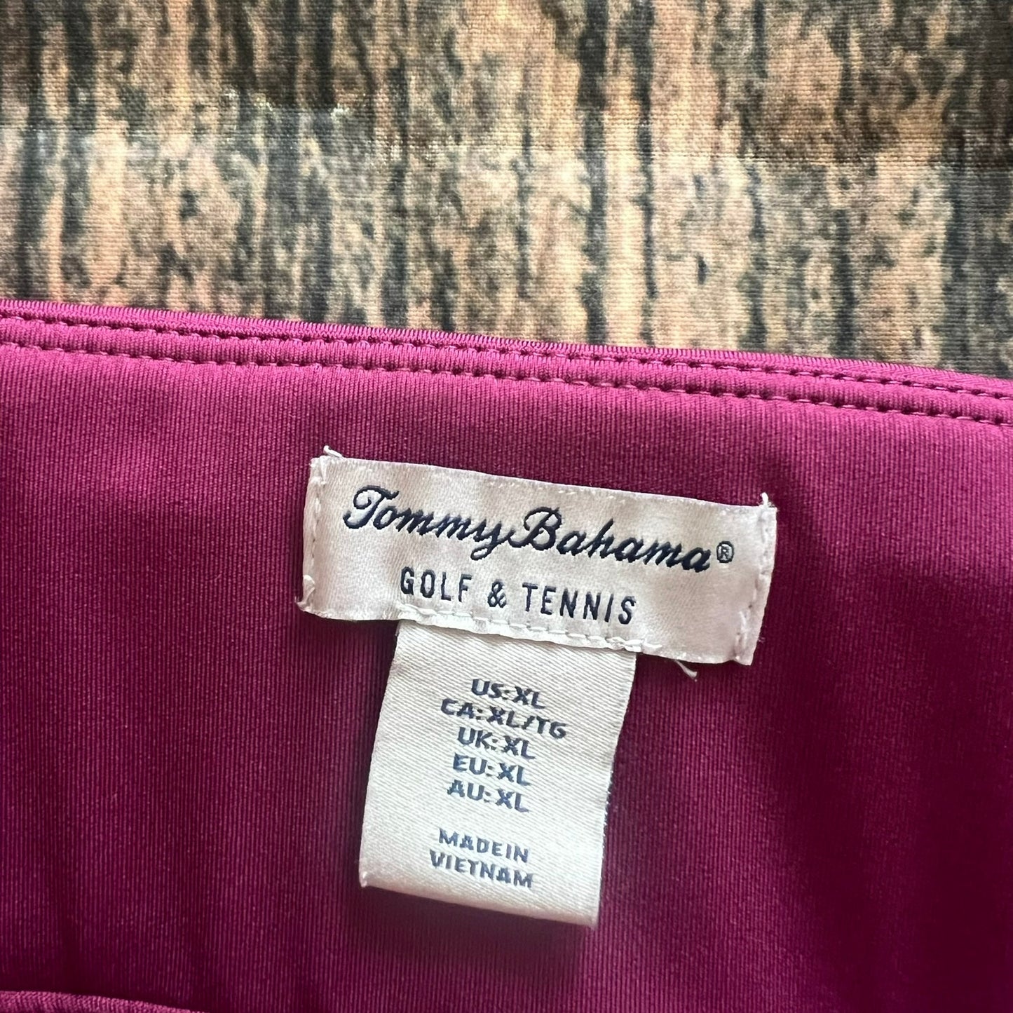 Tommy Bahama Women's XL Pink/Purple Golf Tennis Skort Athletic Activewear