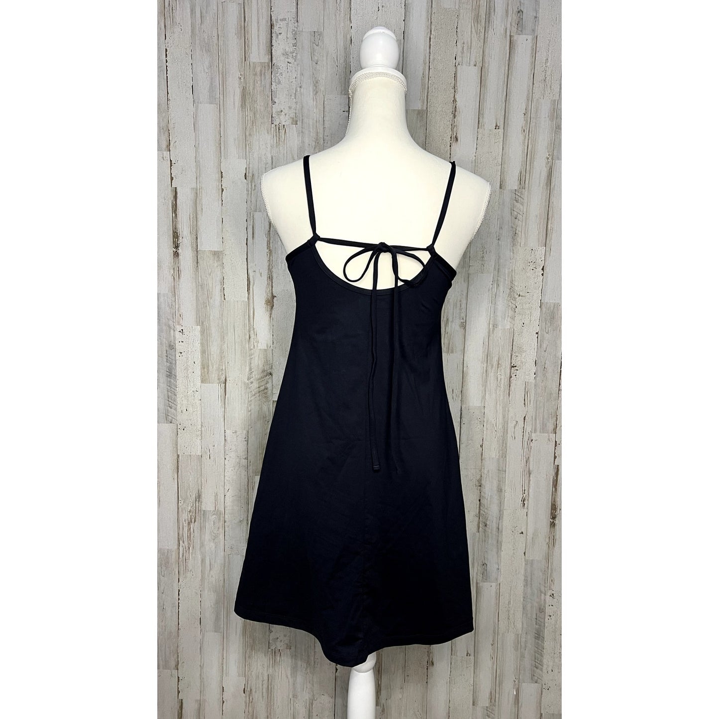 Athleta Women's Strappy Black Athletic Tennis Dress Size Small