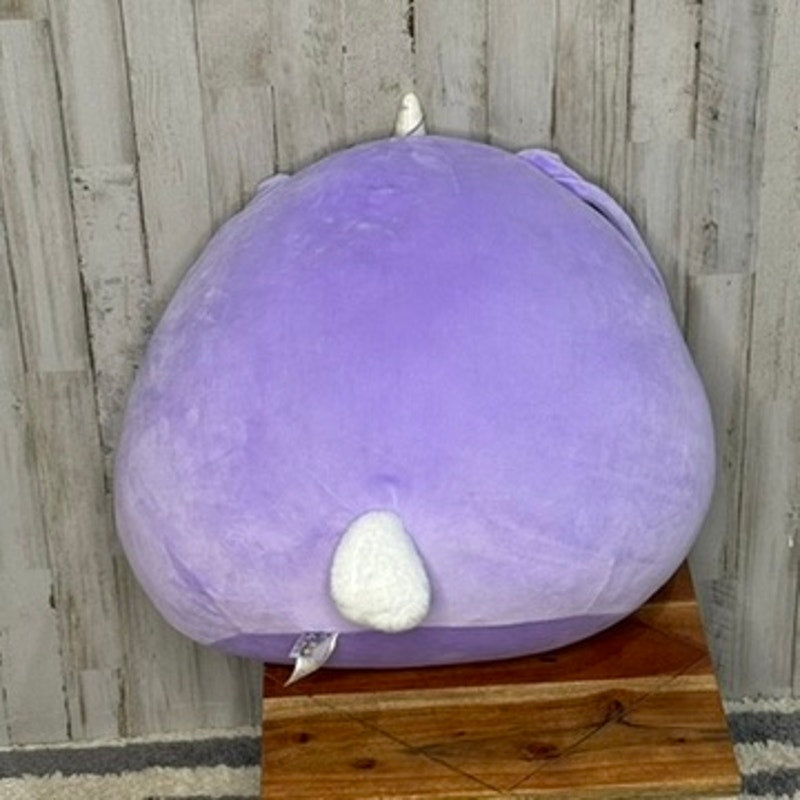 Squishmallows Gelina 16" Easter Bunnycorn Unicorn Plush Pillow Purple