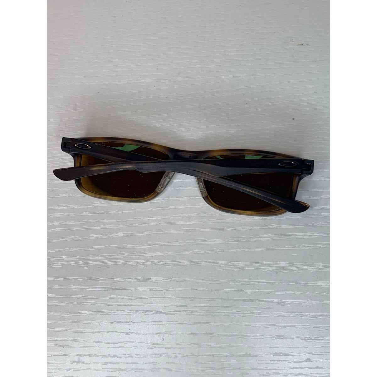 Oakley Split Shot Prescription Sunglasses Unisex Brown Tortoiseshell Rectangular Wrap