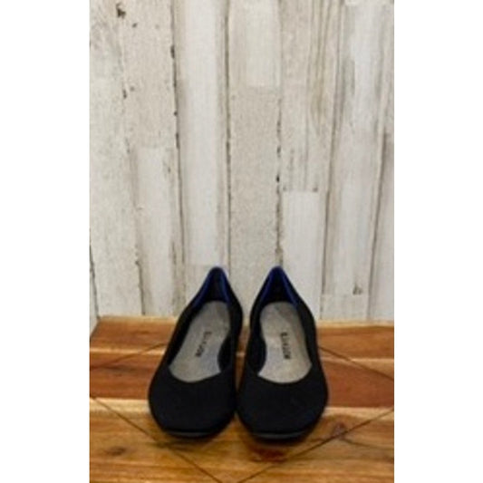 Rothy's Women's Black Ballet Flats Size 7 Eco-Friendly Casual Shoes