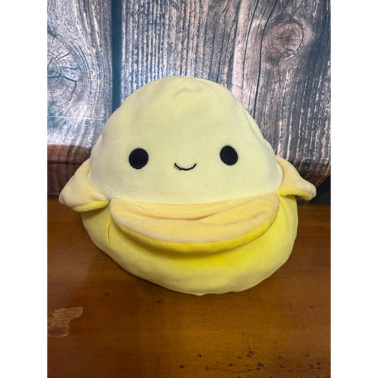 Squishmallows Flip-A-Mallow Junie Banana Reversible Plush Yellow With Tag