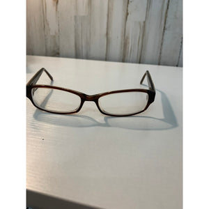 Bebe Eyeglasses Frames Womens Brown Tortoise Cat Eye
