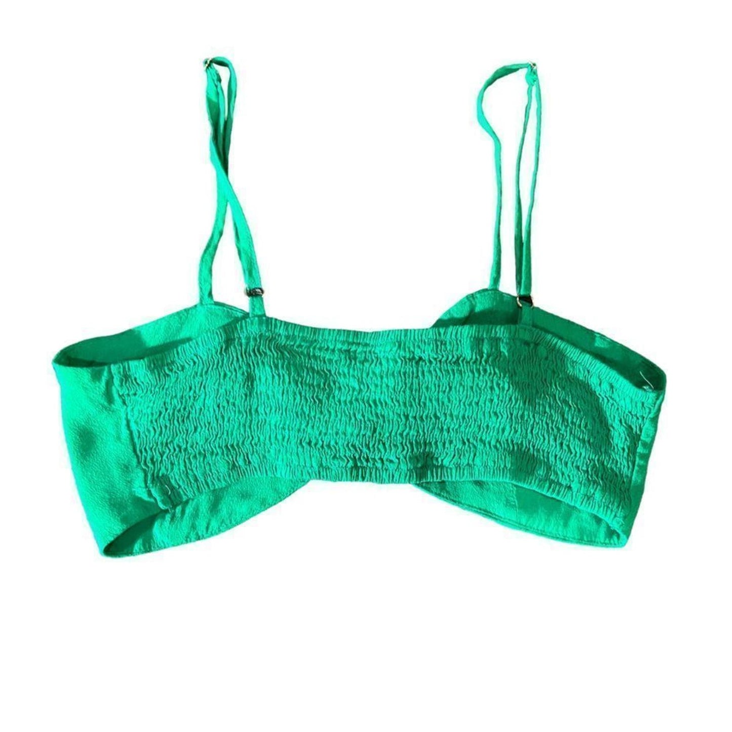 By The Way Green Bandeau Top Size Small