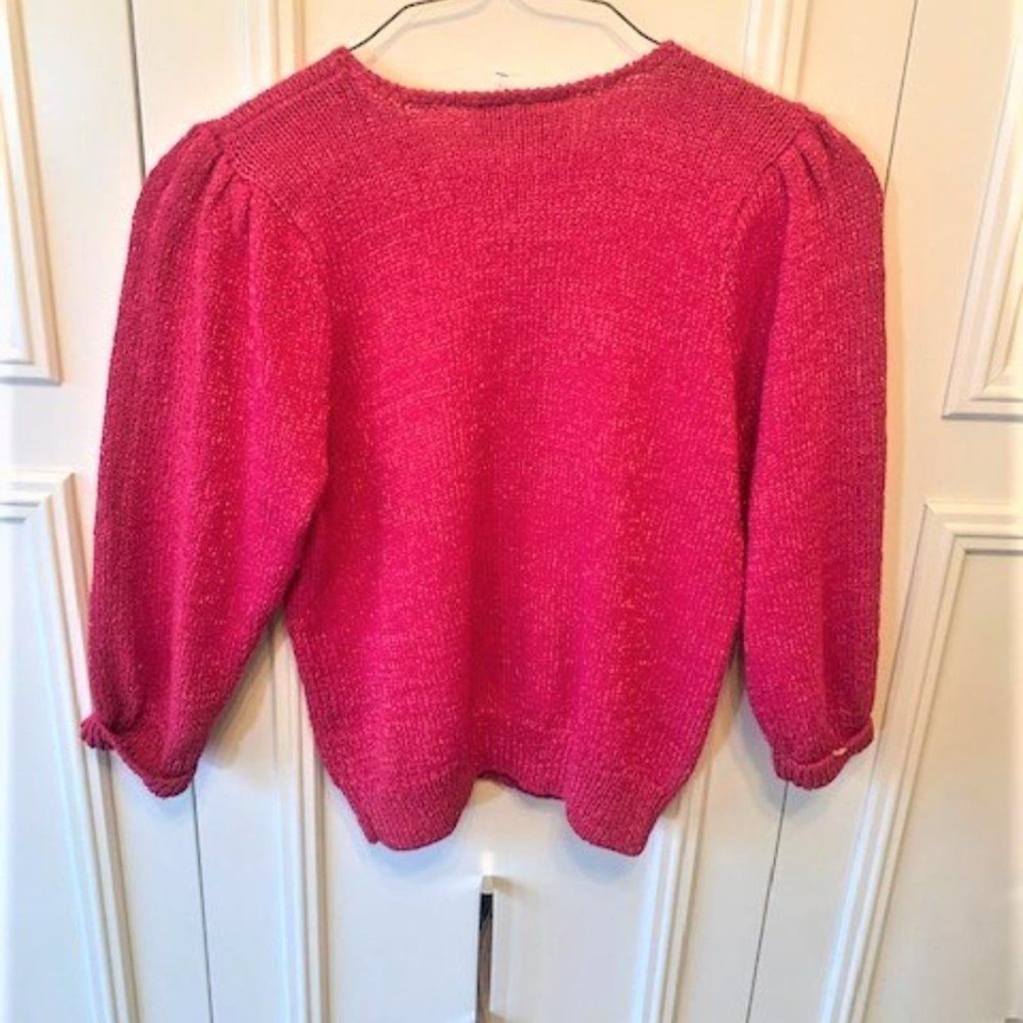 CBI fuschia/pink long sleeved sweater L