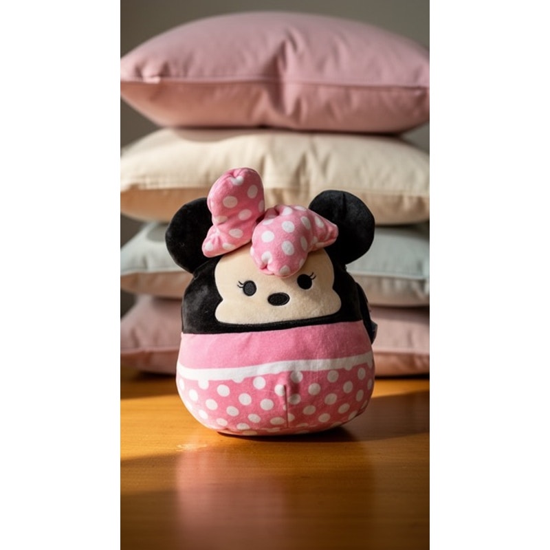 NWT Squishmallows Disney Minnie Mouse Plush 10in w/Tag