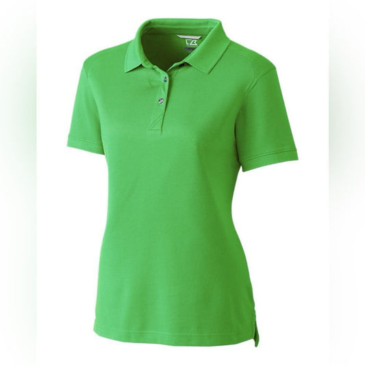 Cutter & Buck Advantage Tri-Blend Pique Womens Polo Dize Medium