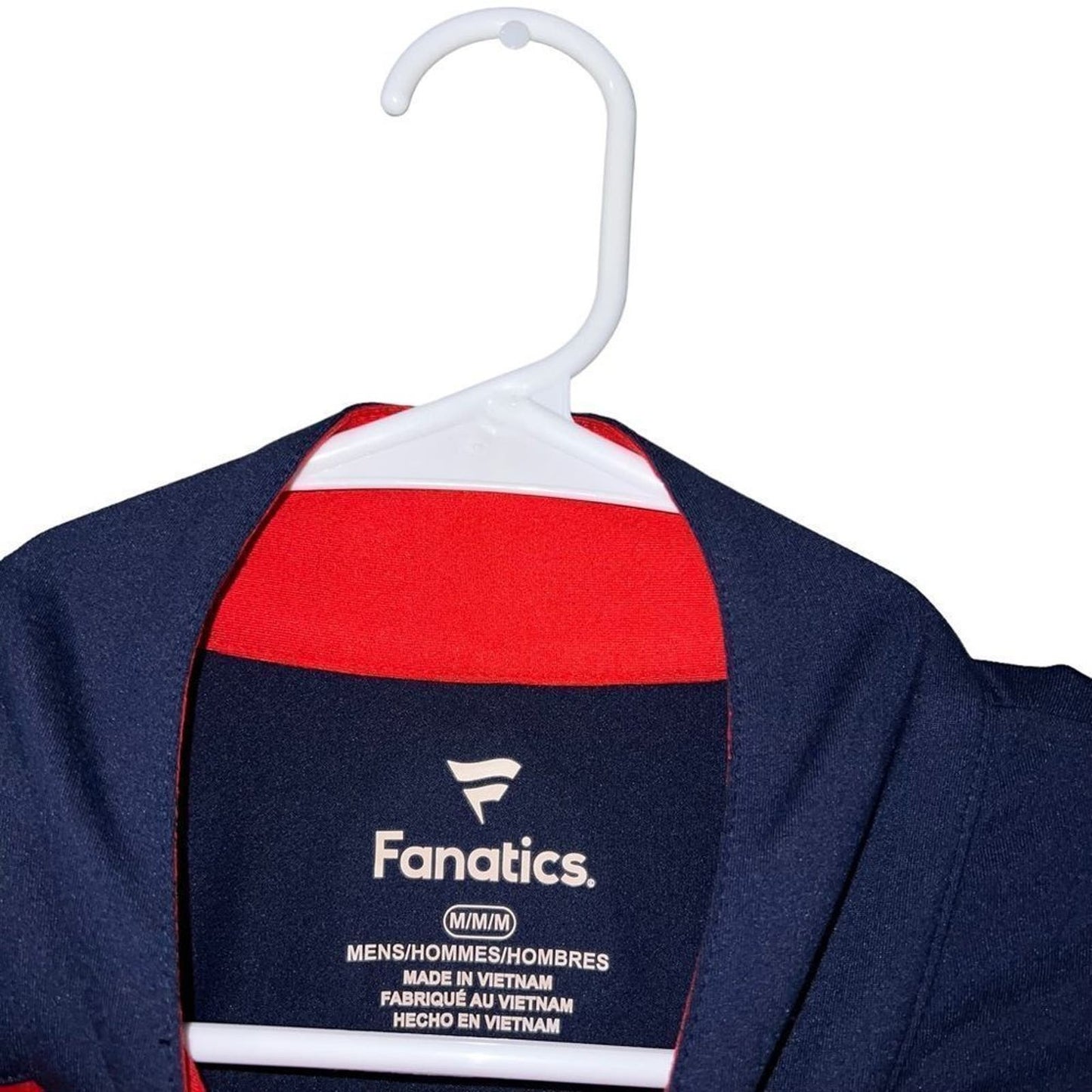 Washington Nationals Fanatics Branded Iconic Clutch Quarter-Zip Pullover Jacket