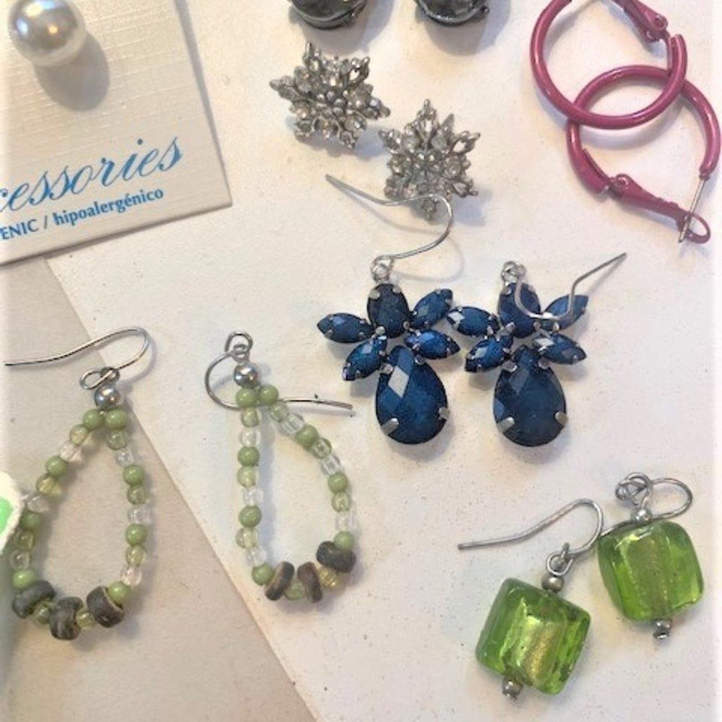 Set 20 pieces fun variety earrings