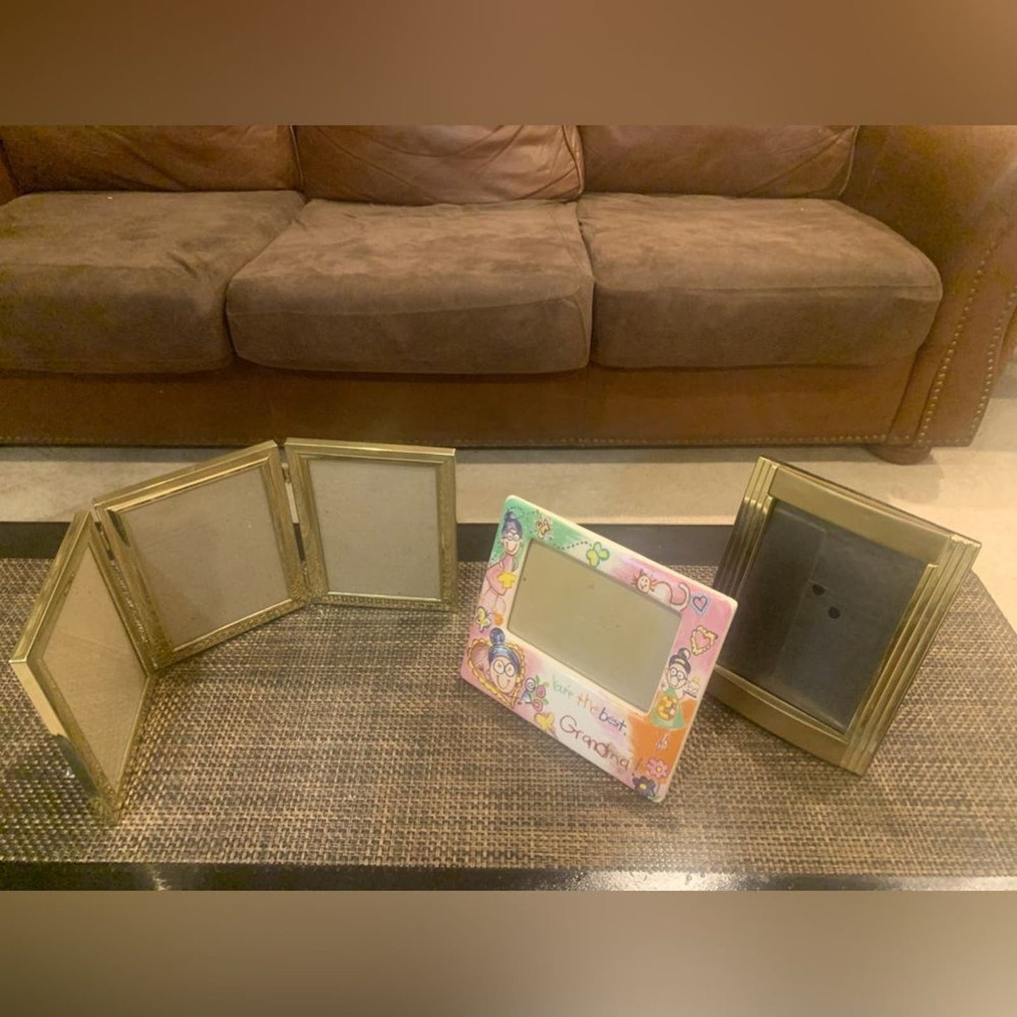 Elegant Set of 4 varied picture frames - timeless charm!