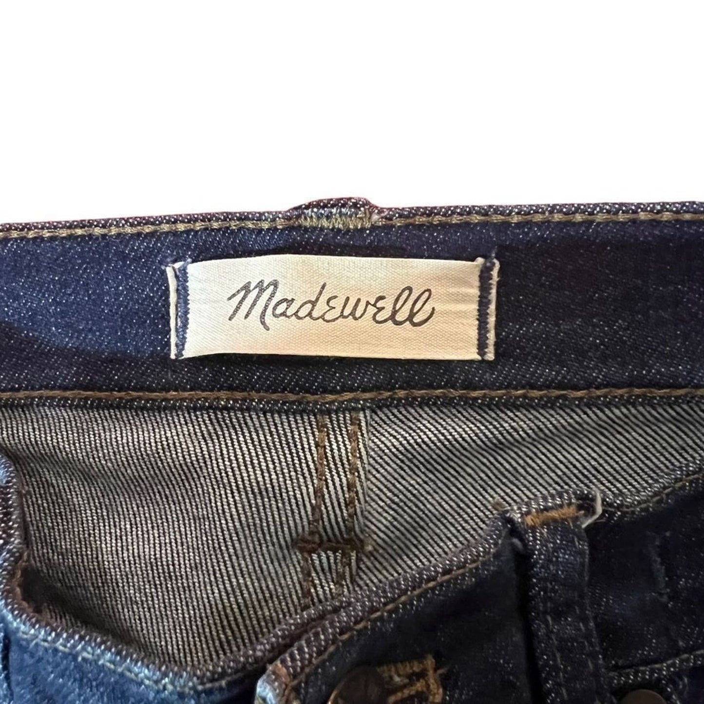 Madewell 9" Mid Rise Skinny Jeans Size 26