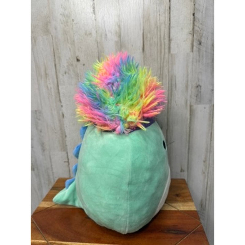 Squishmallows 12" Tyrus the Dinosaur Squish-Doos Plush Toy Multicolor