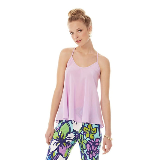 Lilly Pulitzer Maisy Top XS Purple Sleeveless Camisole Tank Women’s Casual